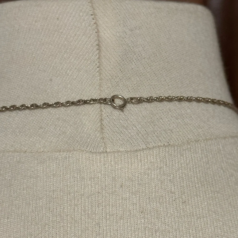 Sterling Silver Necklace The Evenstar Pendant of Arwen By The Noble Collection. - Picture 3 of 4